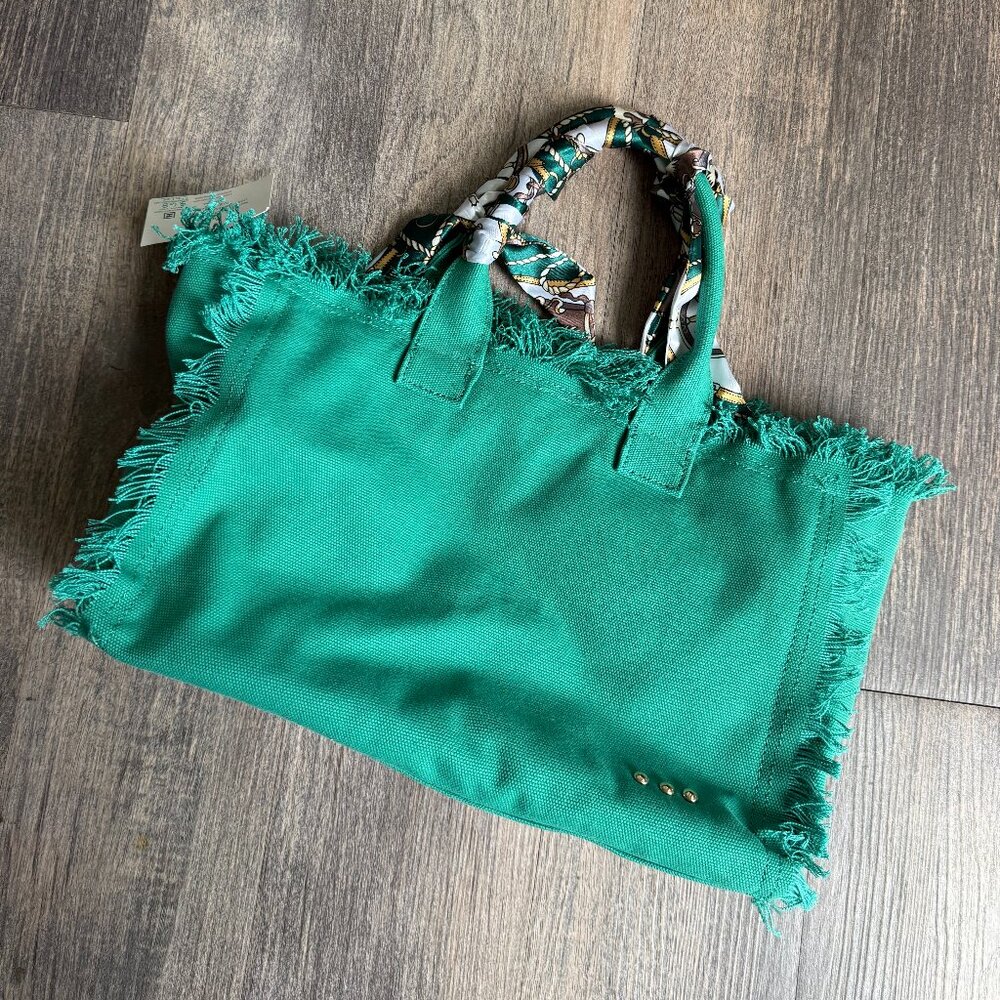 Scarf handle Tote // NWT